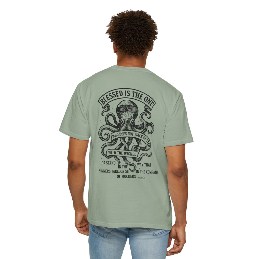 Blessed is The One Who Does Not Step With The Wicked Unisex Tee