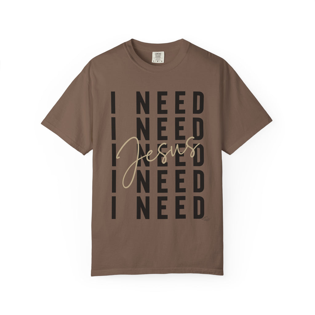 I NEED Jesus - Coastal Heritage Tee