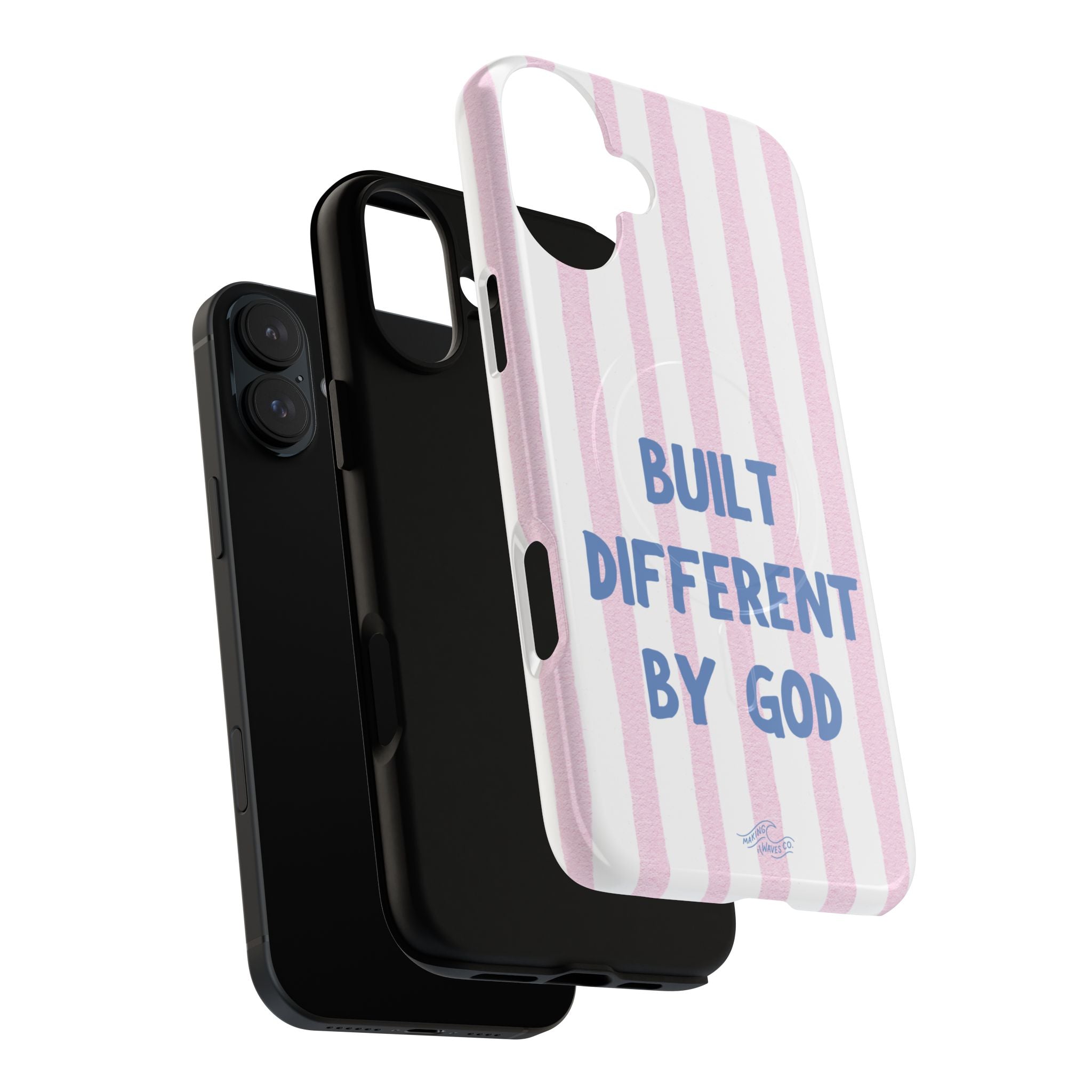 Built Different by God Coastal Christian MagSafe iPhone Case