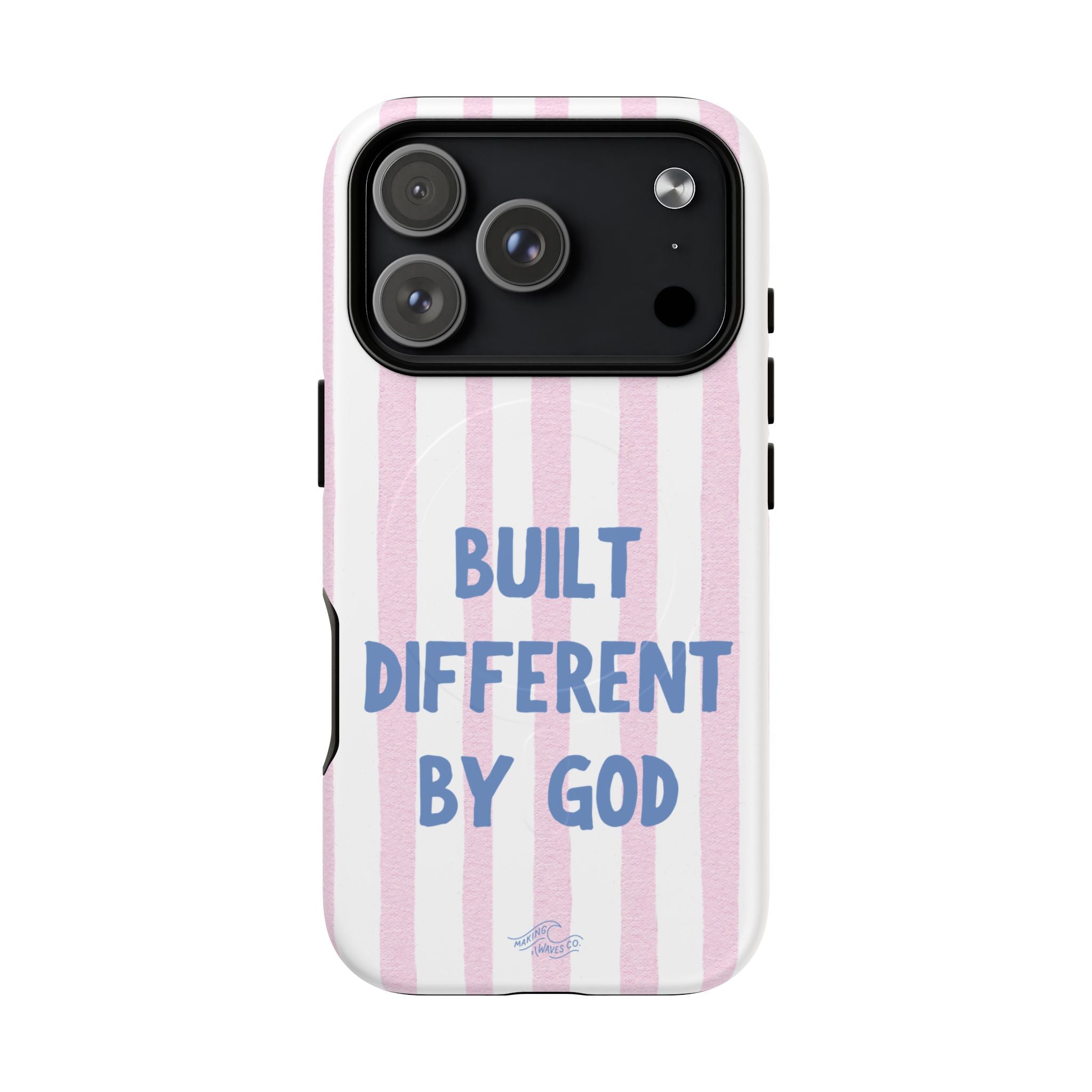 Built Different by God Coastal Christian MagSafe iPhone Case