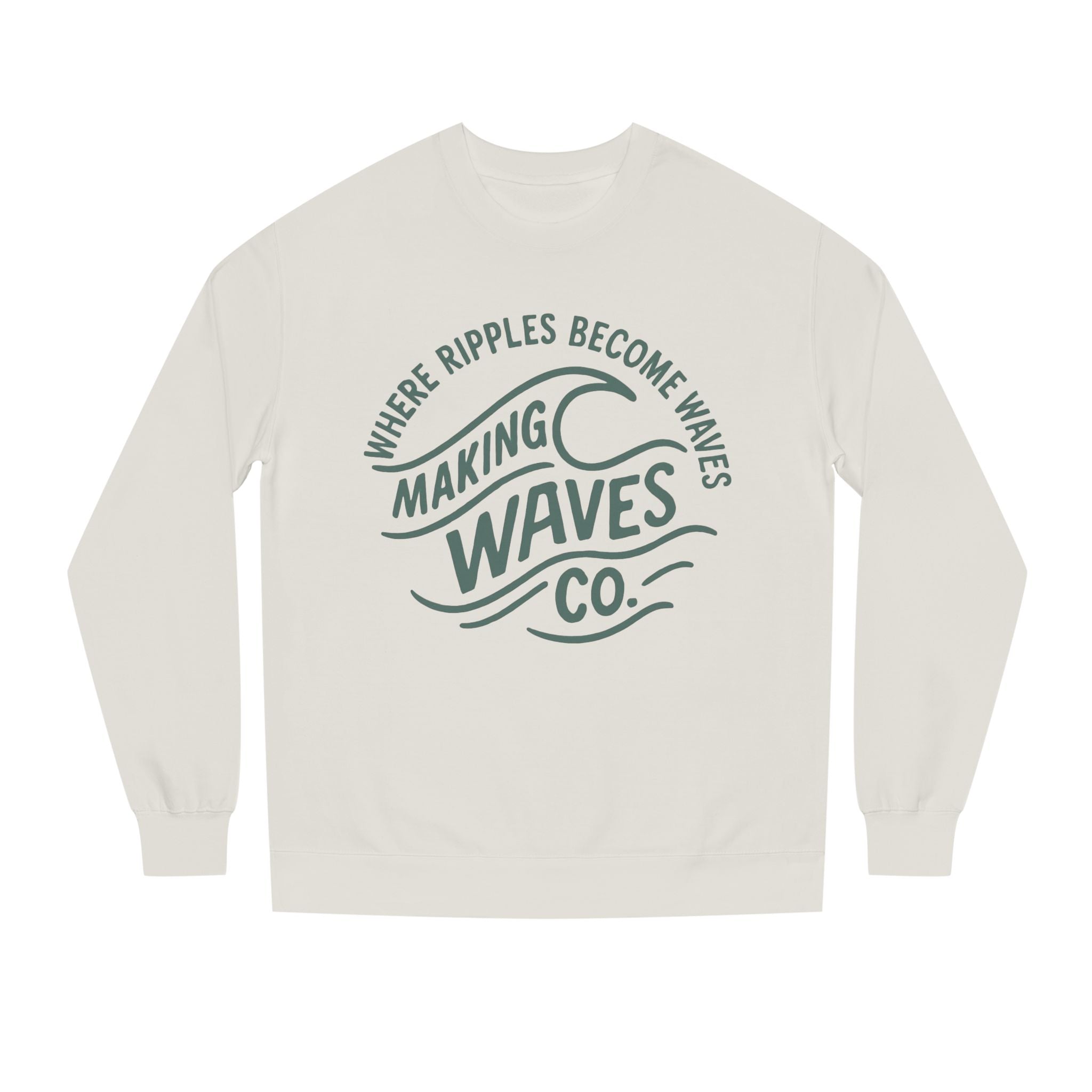 Making waves co. Midweight Unisex Crewneck