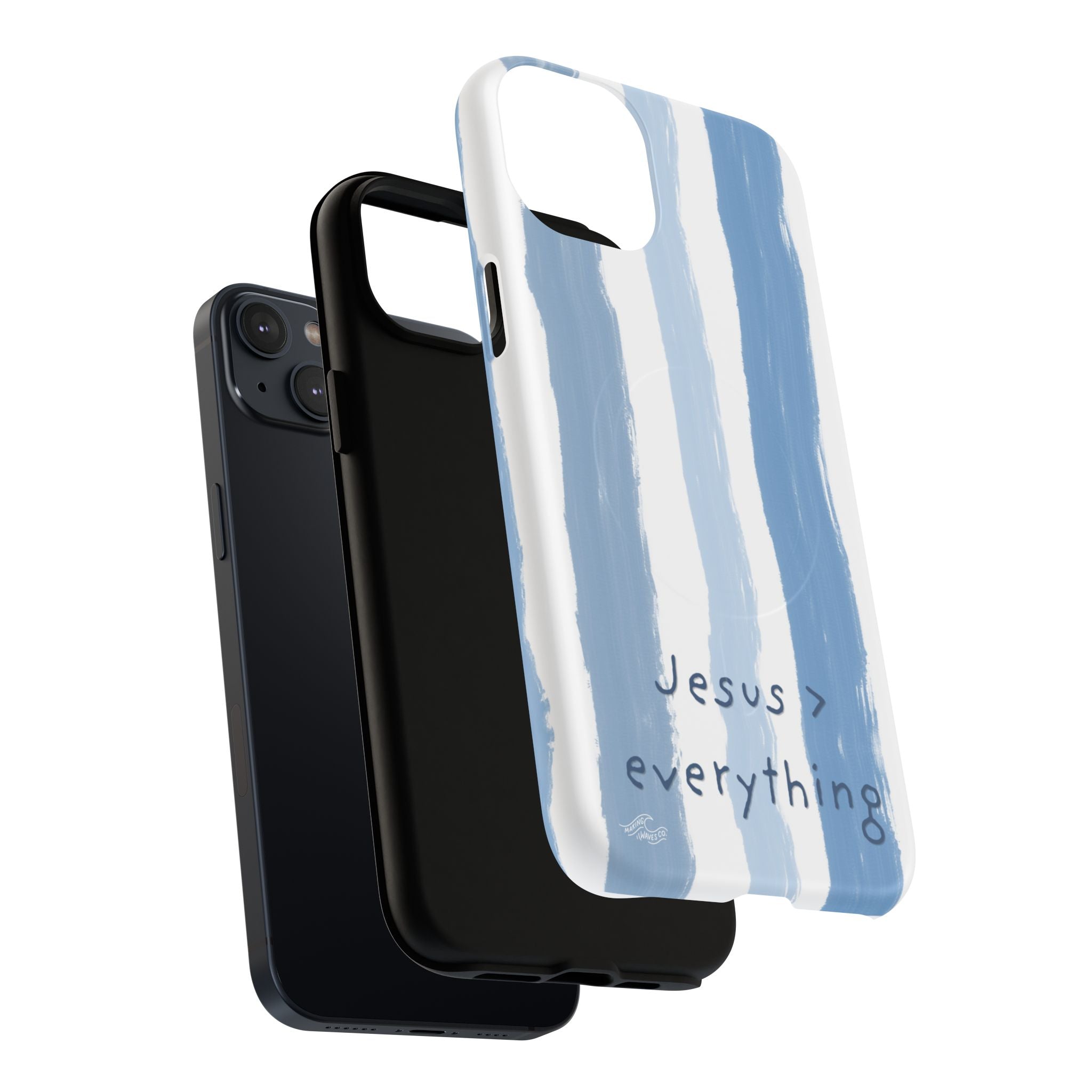 Jesus > Everything Coastal Christian MagSafe iPhone Case