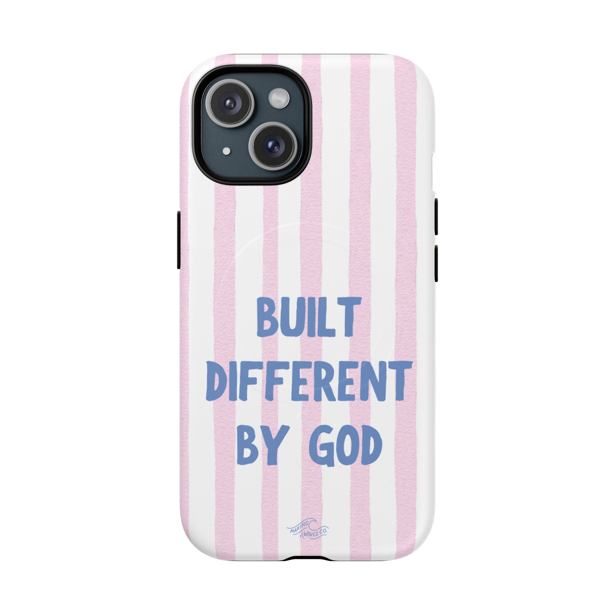 Built Different by God Coastal Christian MagSafe iPhone Case
