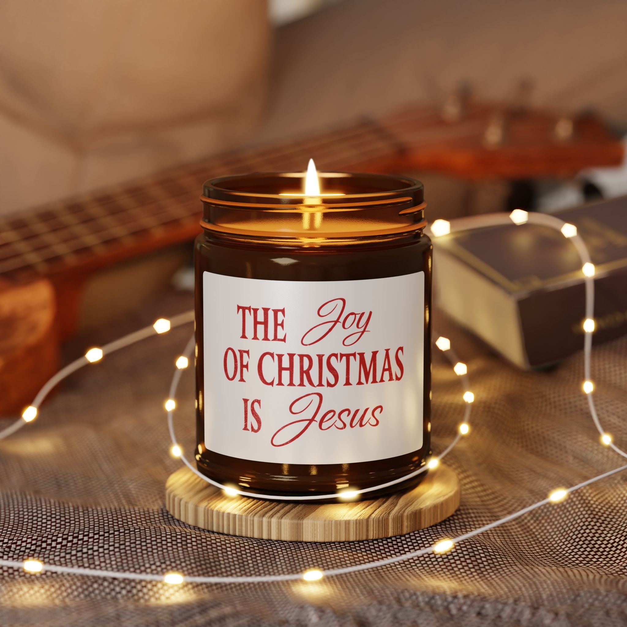 The Joy of Christmas is Jesus Soy Candle (Multiple Sizes)