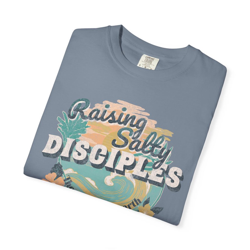 Raising Salty Disciples Graphic - Coastal Heritage Tee