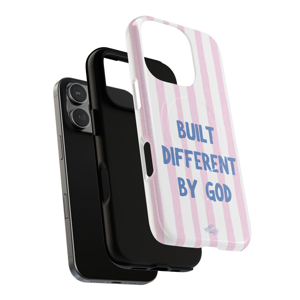 Built Different by God Coastal Christian MagSafe iPhone Case