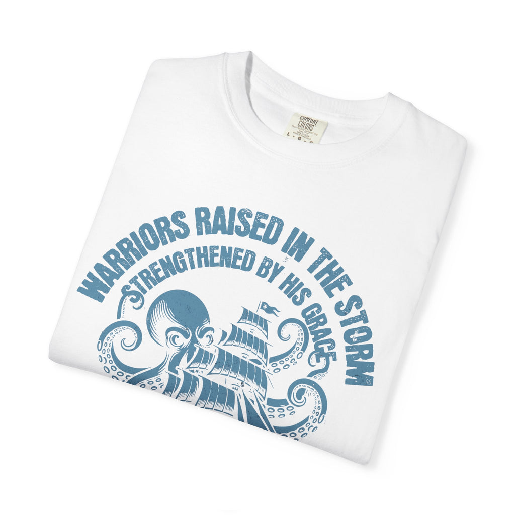 Warriors raised in the storm Unisex Tee