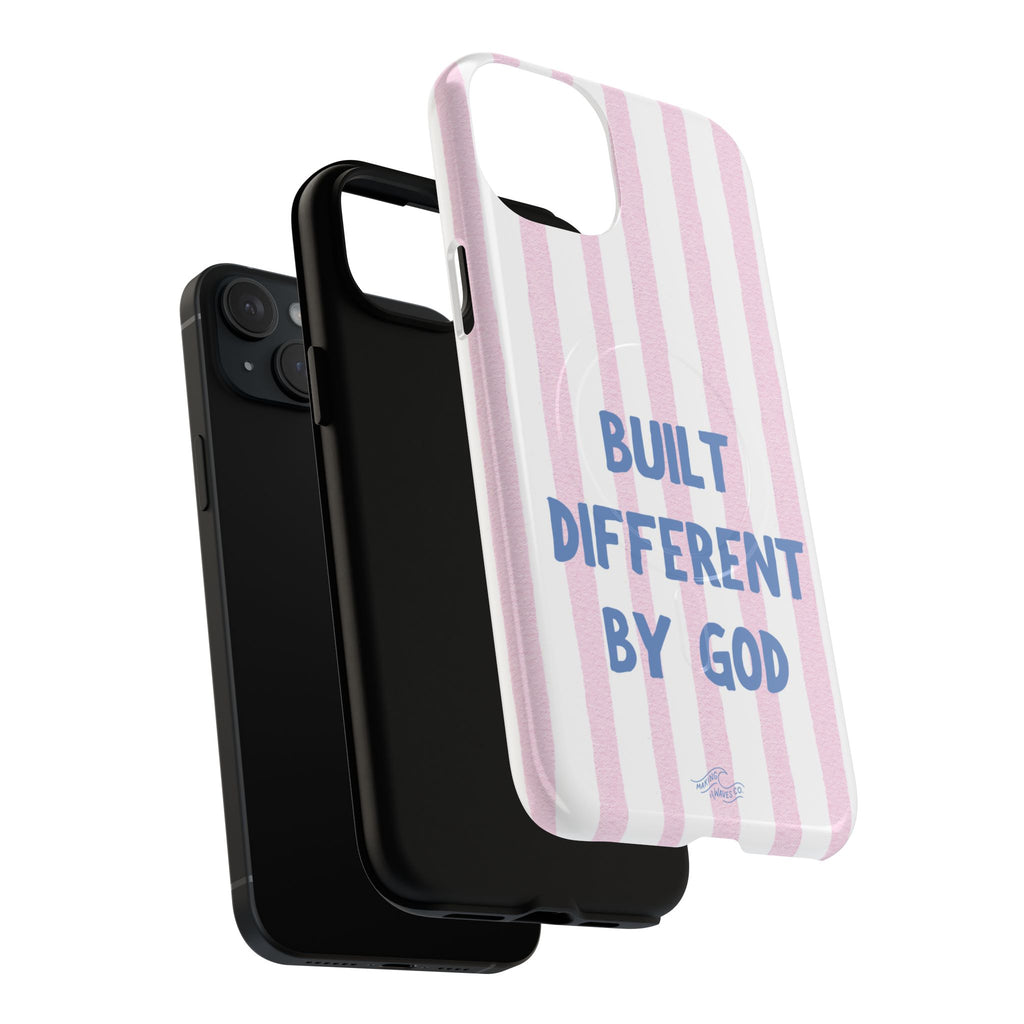 Built Different by God Coastal Christian MagSafe iPhone Case