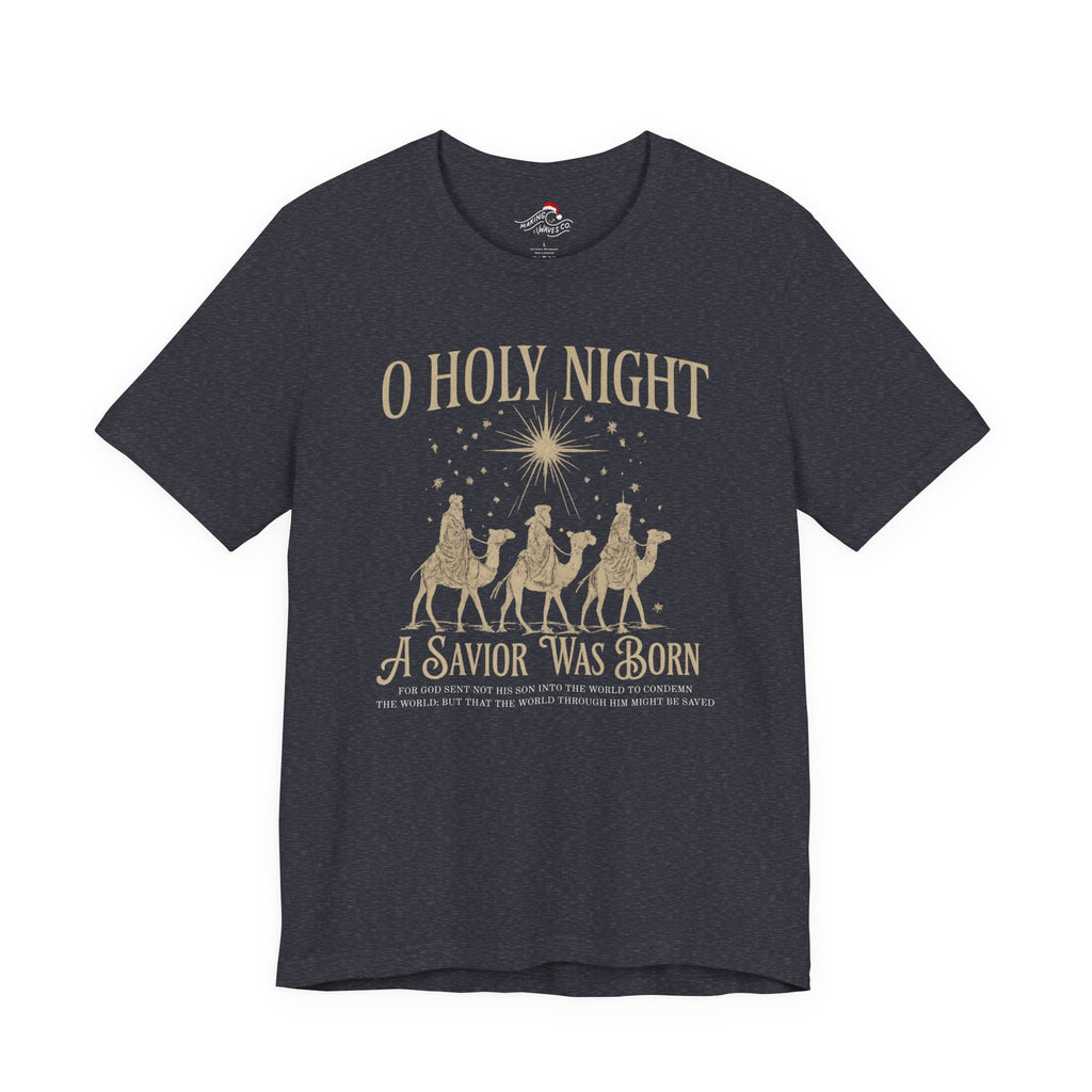 A Savior Was Born  — Coastal Soft Tee