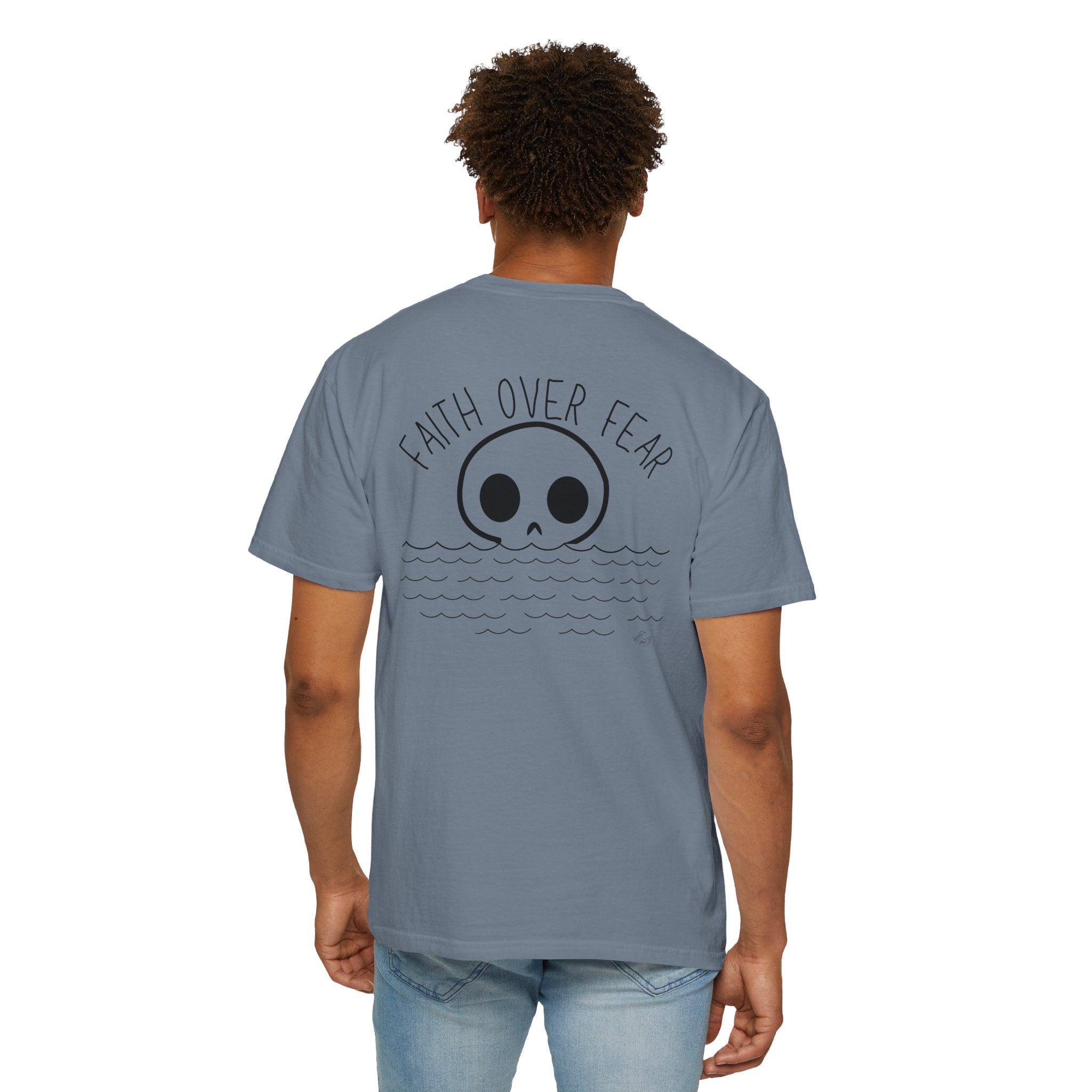 Faith Over Fear Coastal Unisex Tee