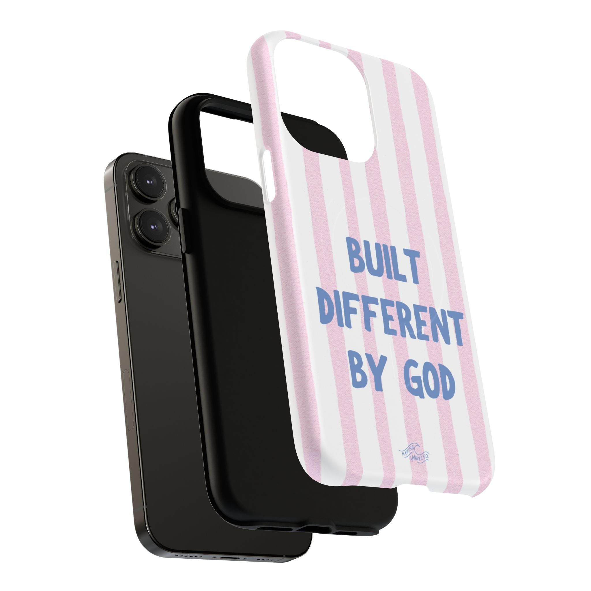 Built Different by God Coastal Christian MagSafe iPhone Case
