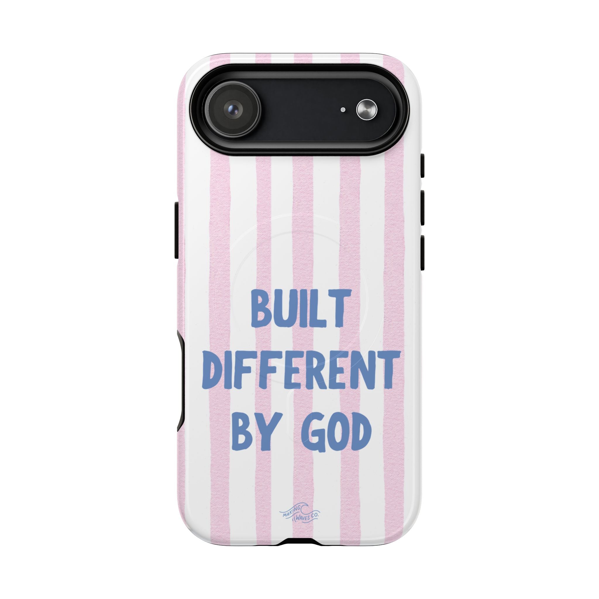 Built Different by God Coastal Christian MagSafe iPhone Case