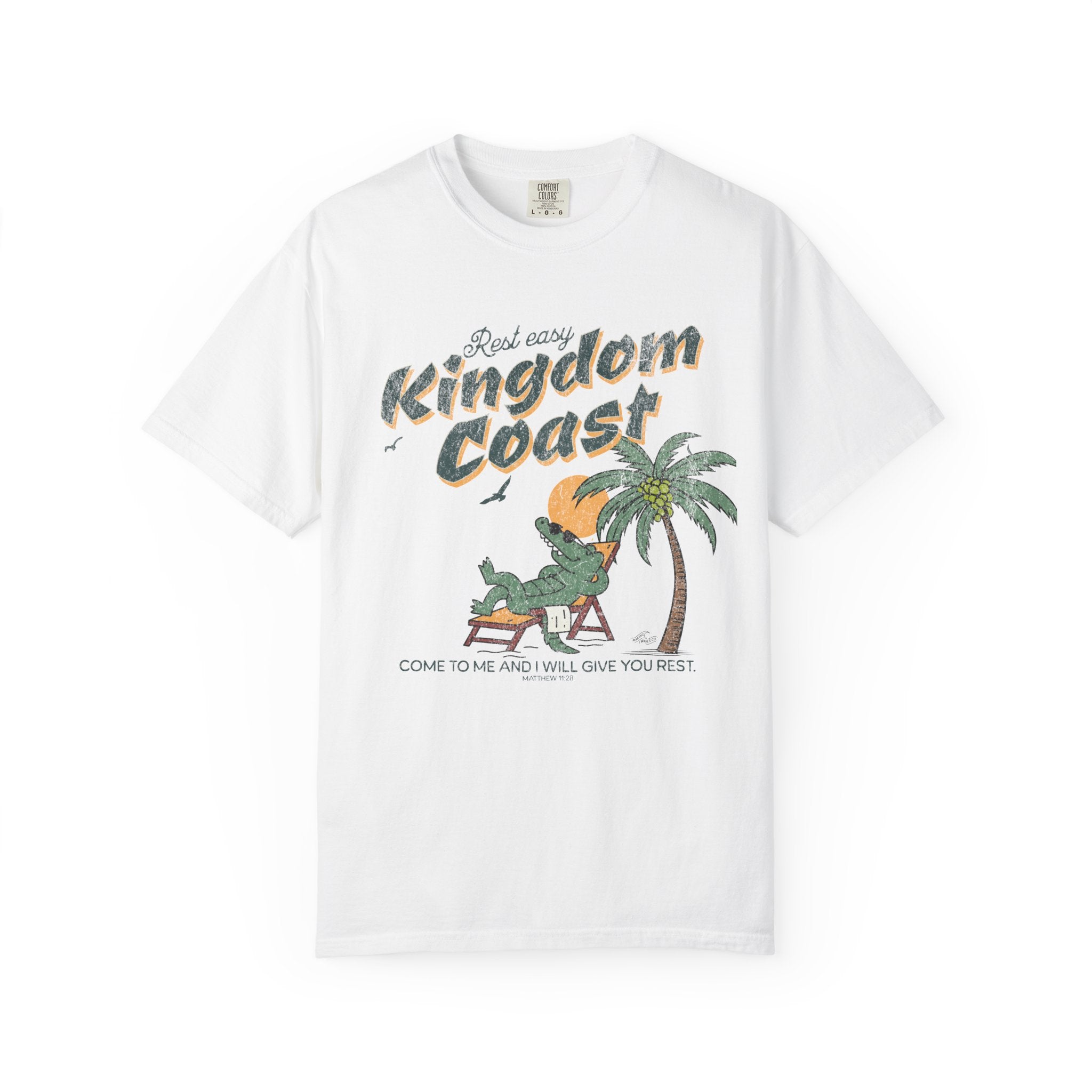 Rest Easy Kingdom coast - Coastal Heritage Tee