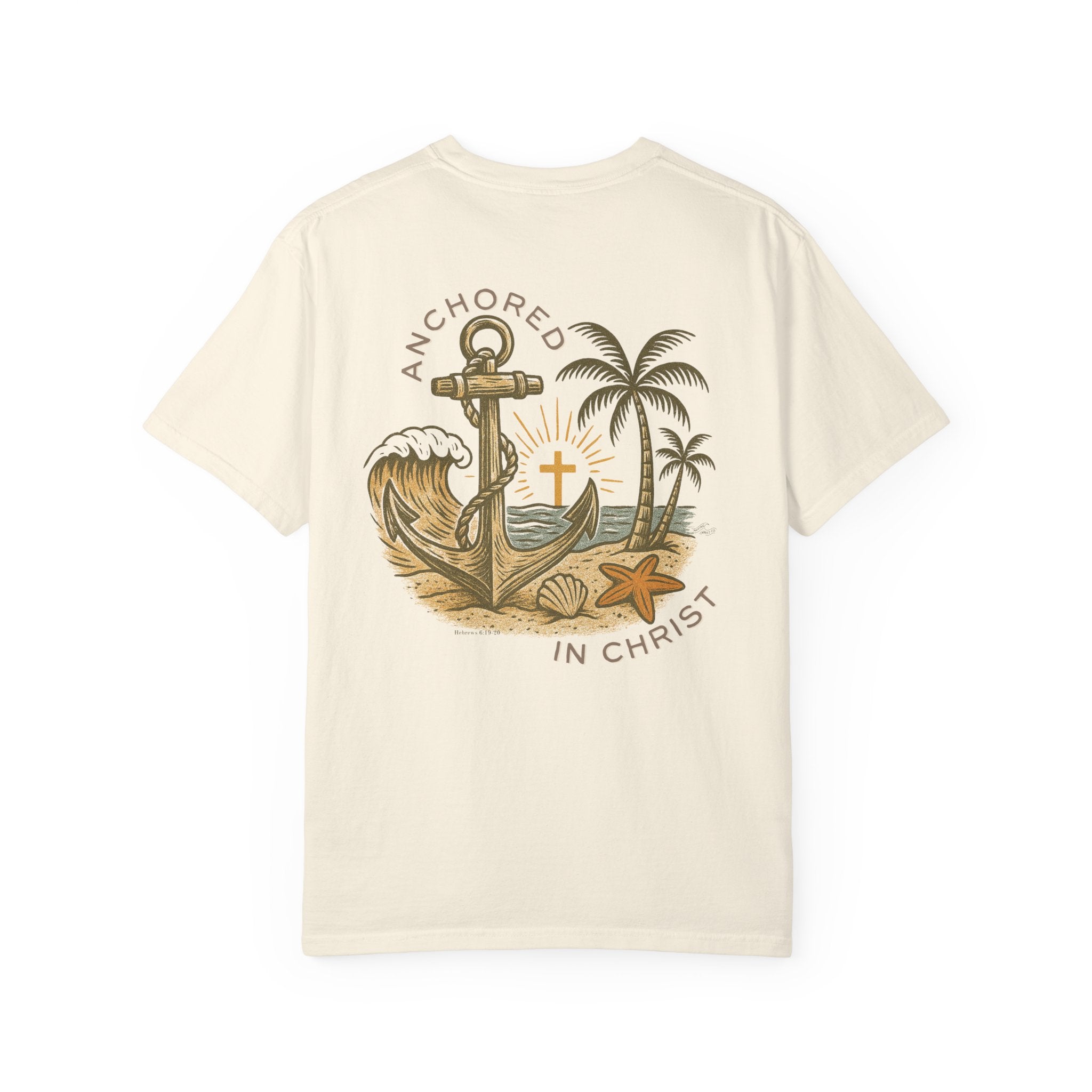 Anchored in Christ Unisex tee