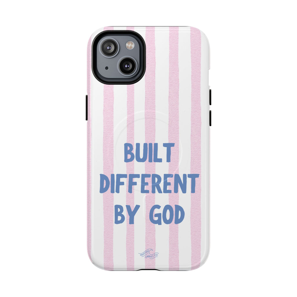 Built Different by God Coastal Christian MagSafe iPhone Case