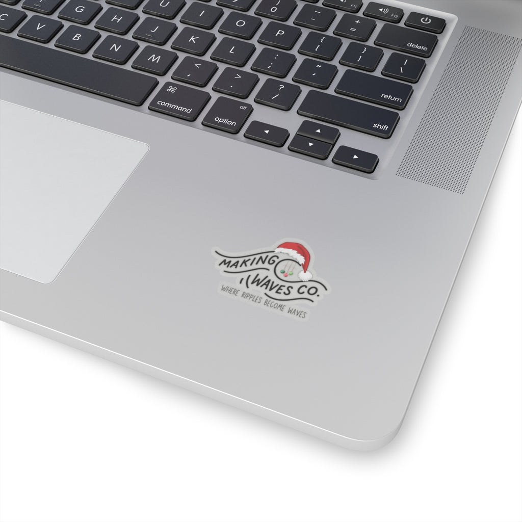 Making Waves Co. Holiday Logo Sticker