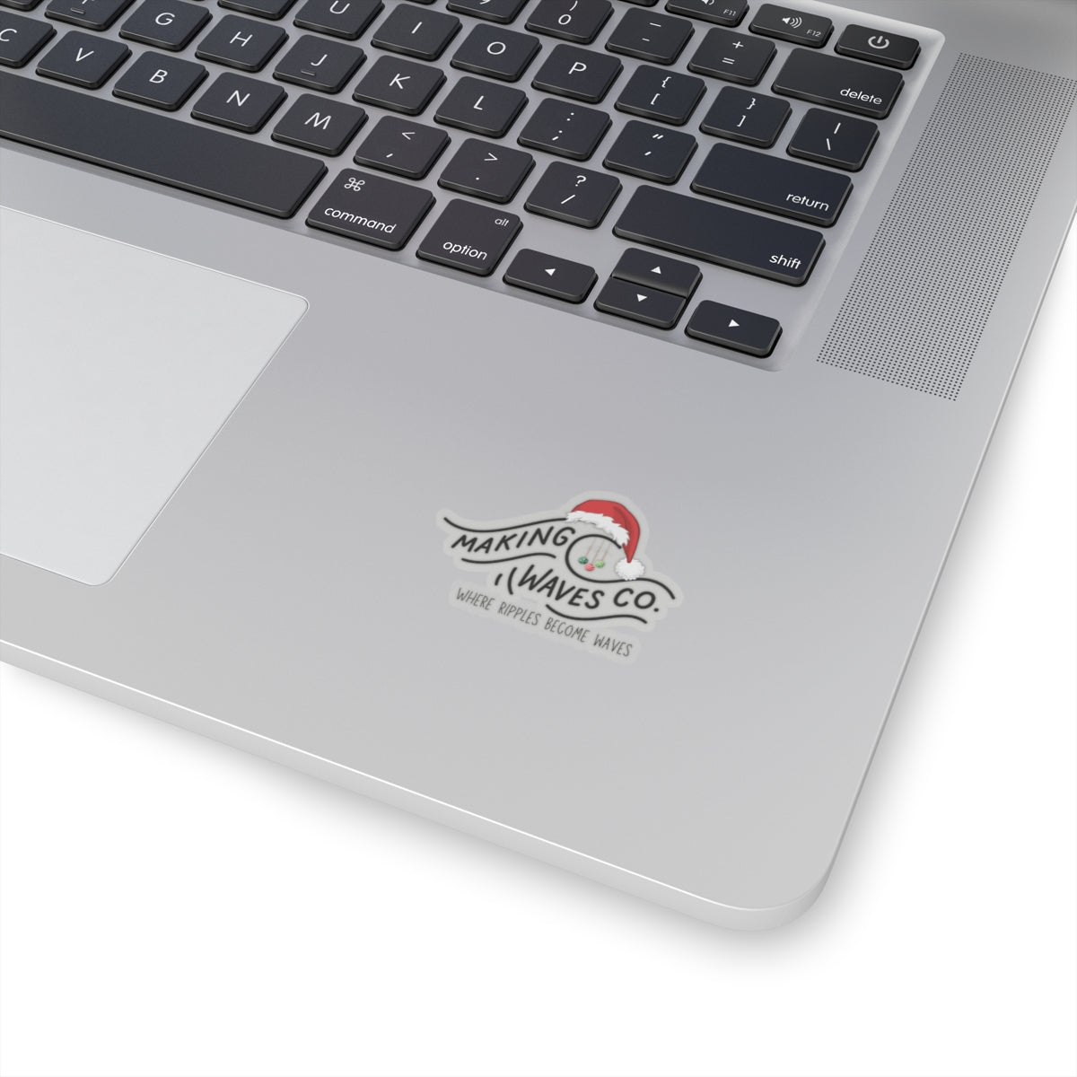 Making Waves Co. Holiday Logo Sticker