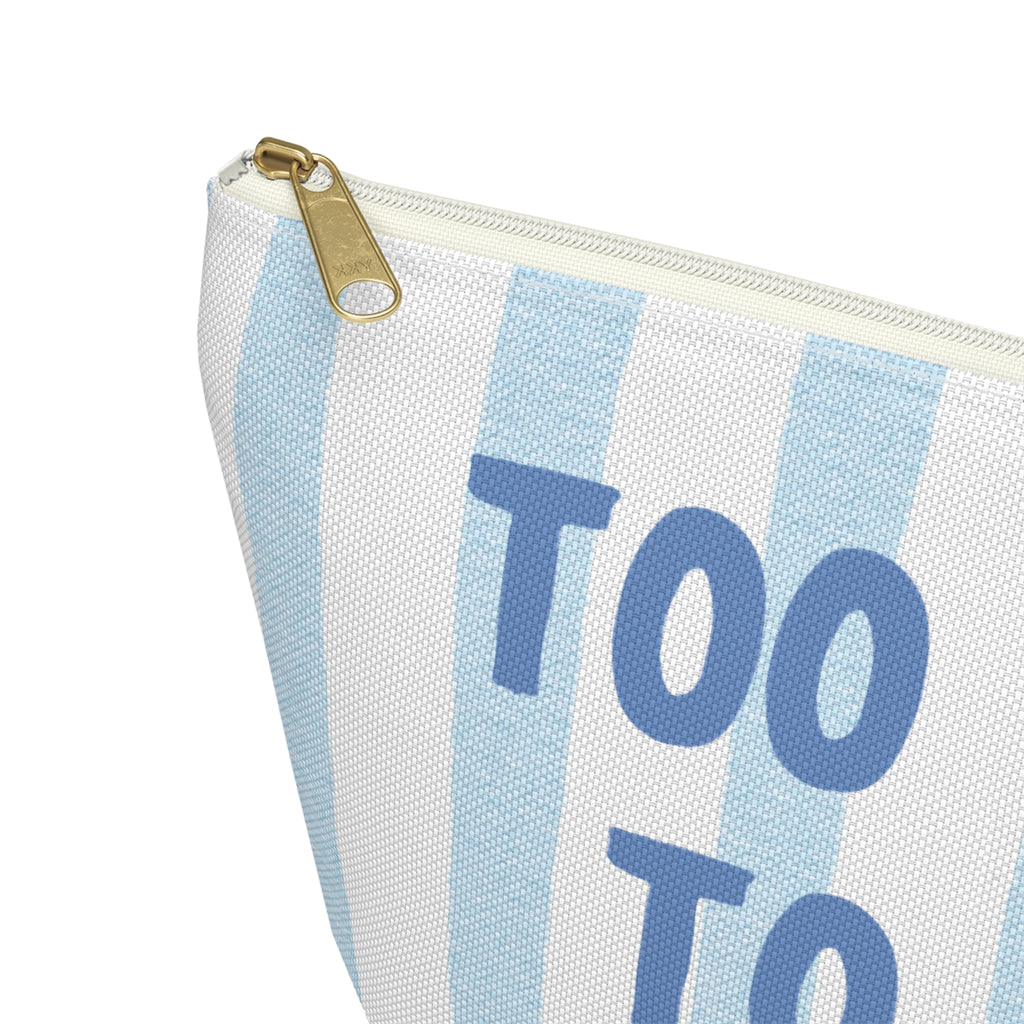 Too Called To Play small | Faith-Based Makeup Bag | Christian Accessory Pouch