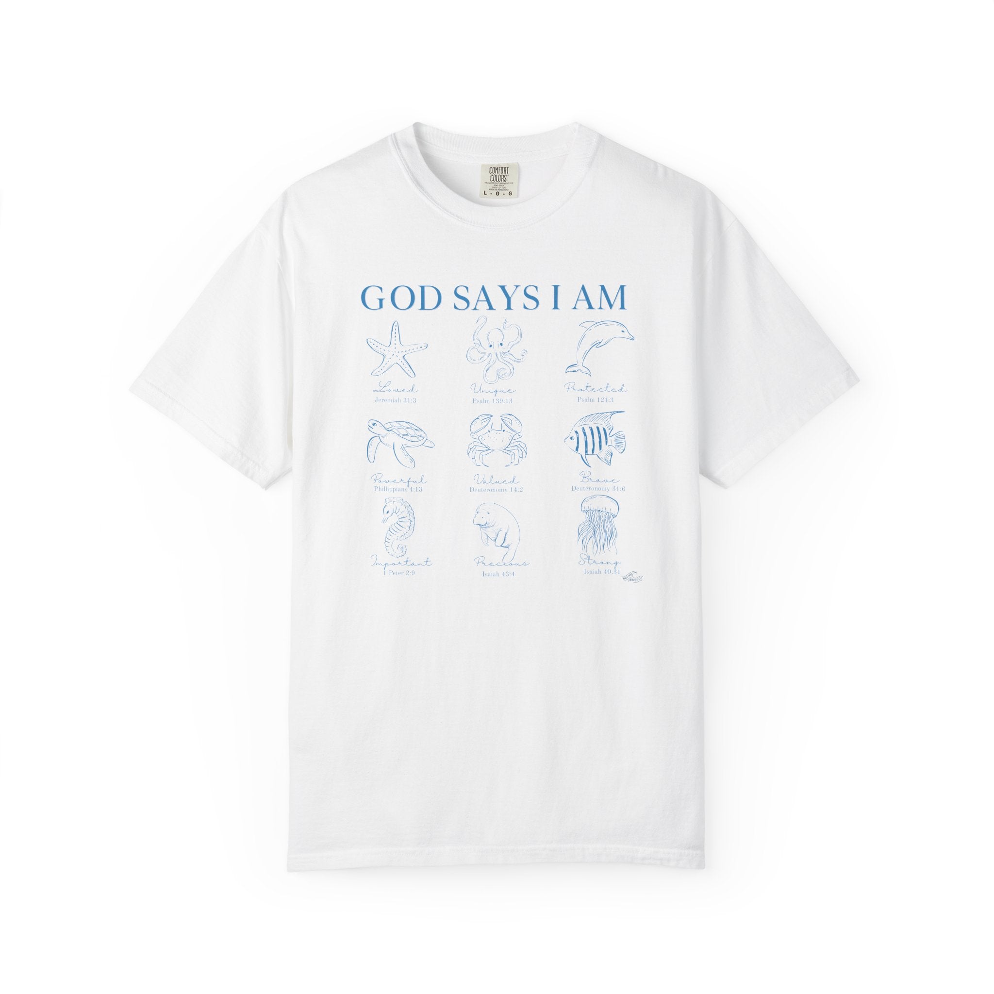 God says I am - Coastal Heritage Tee