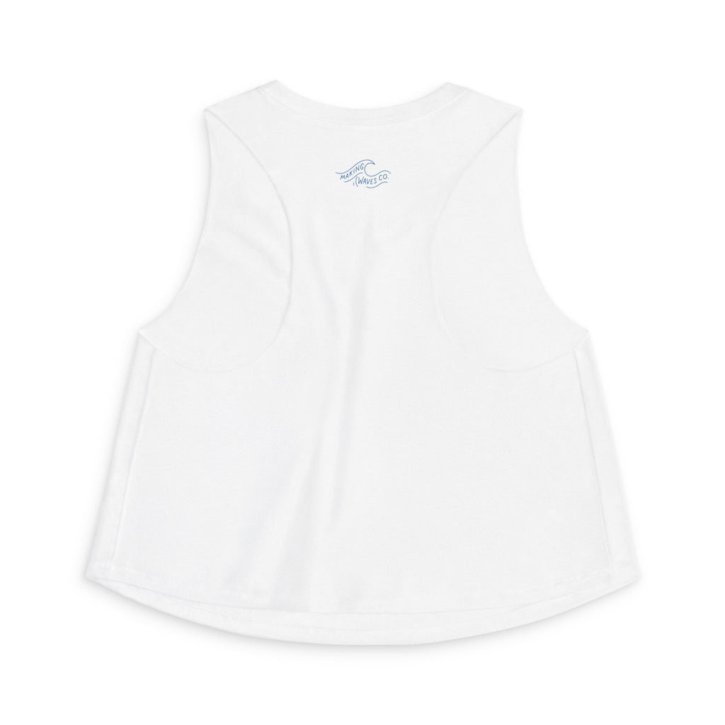 Beside Quiet Waters  - Coastal Soft Crop Tank