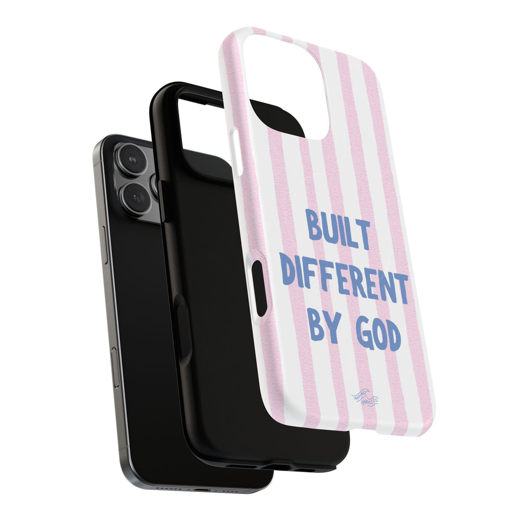 Built Different by God Coastal Christian MagSafe iPhone Case