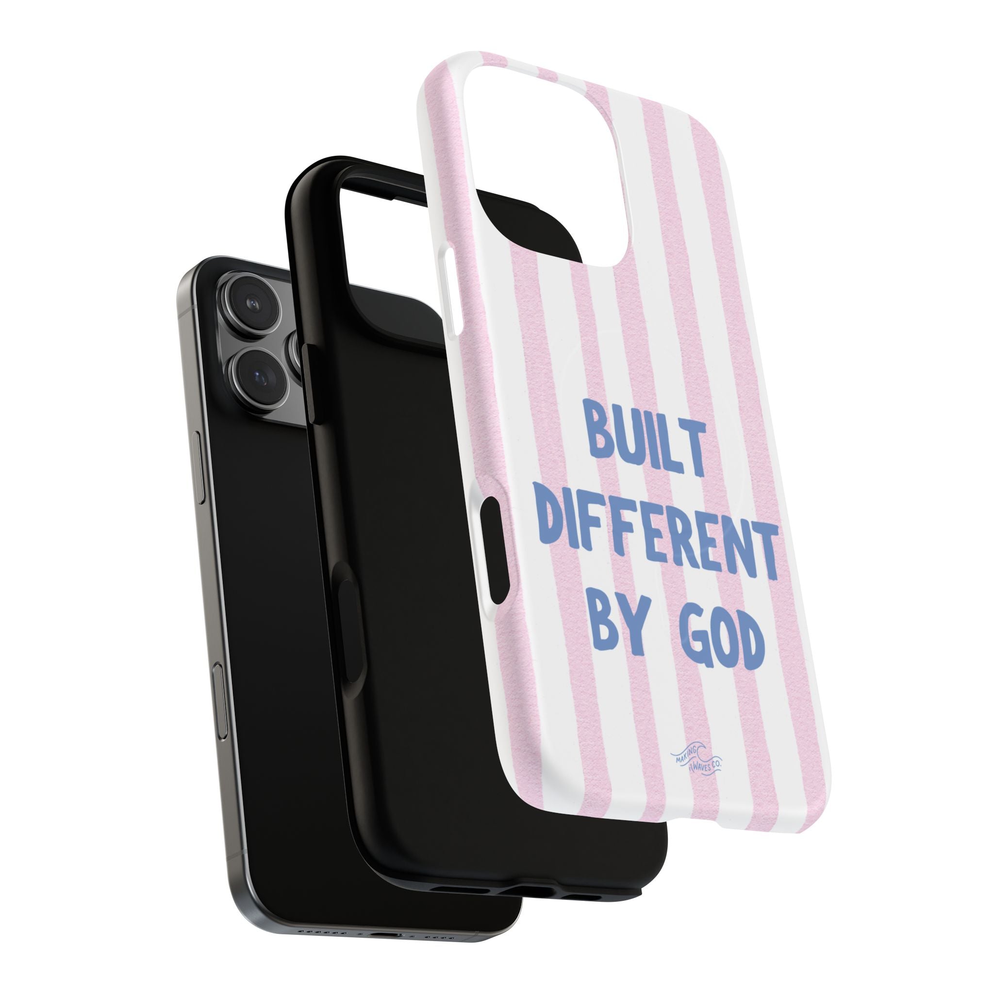 Built Different by God Coastal Christian MagSafe iPhone Case
