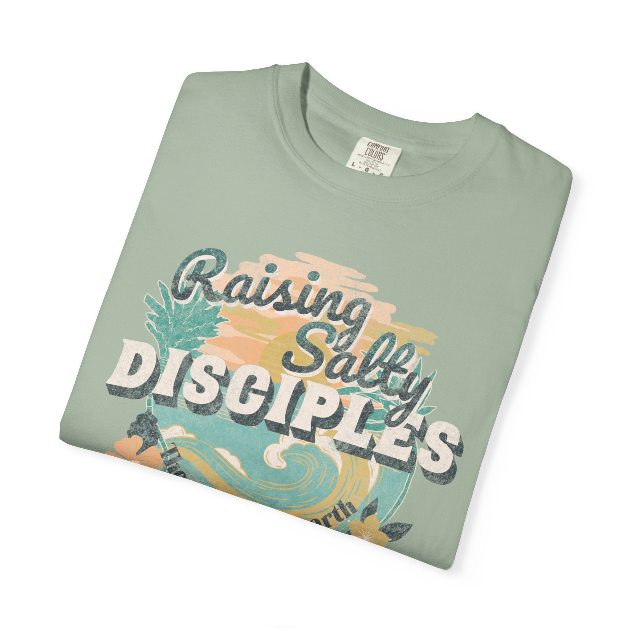 Raising Salty Disciples Graphic - Coastal Heritage Tee