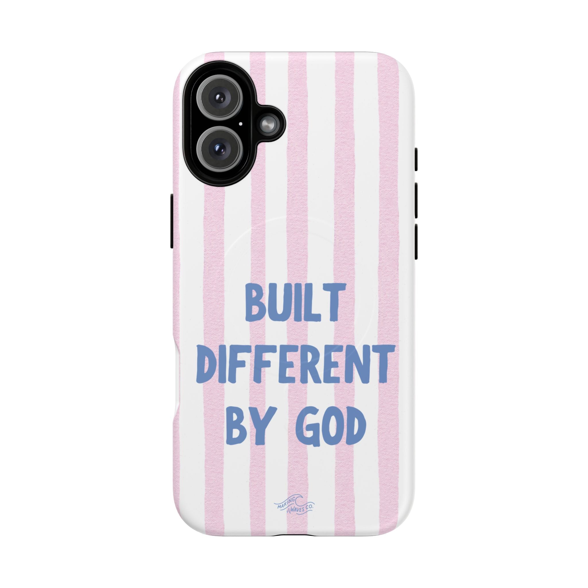 Built Different by God Coastal Christian MagSafe iPhone Case