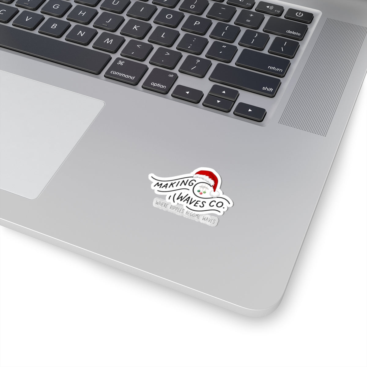 Making Waves Co. Holiday Logo Sticker