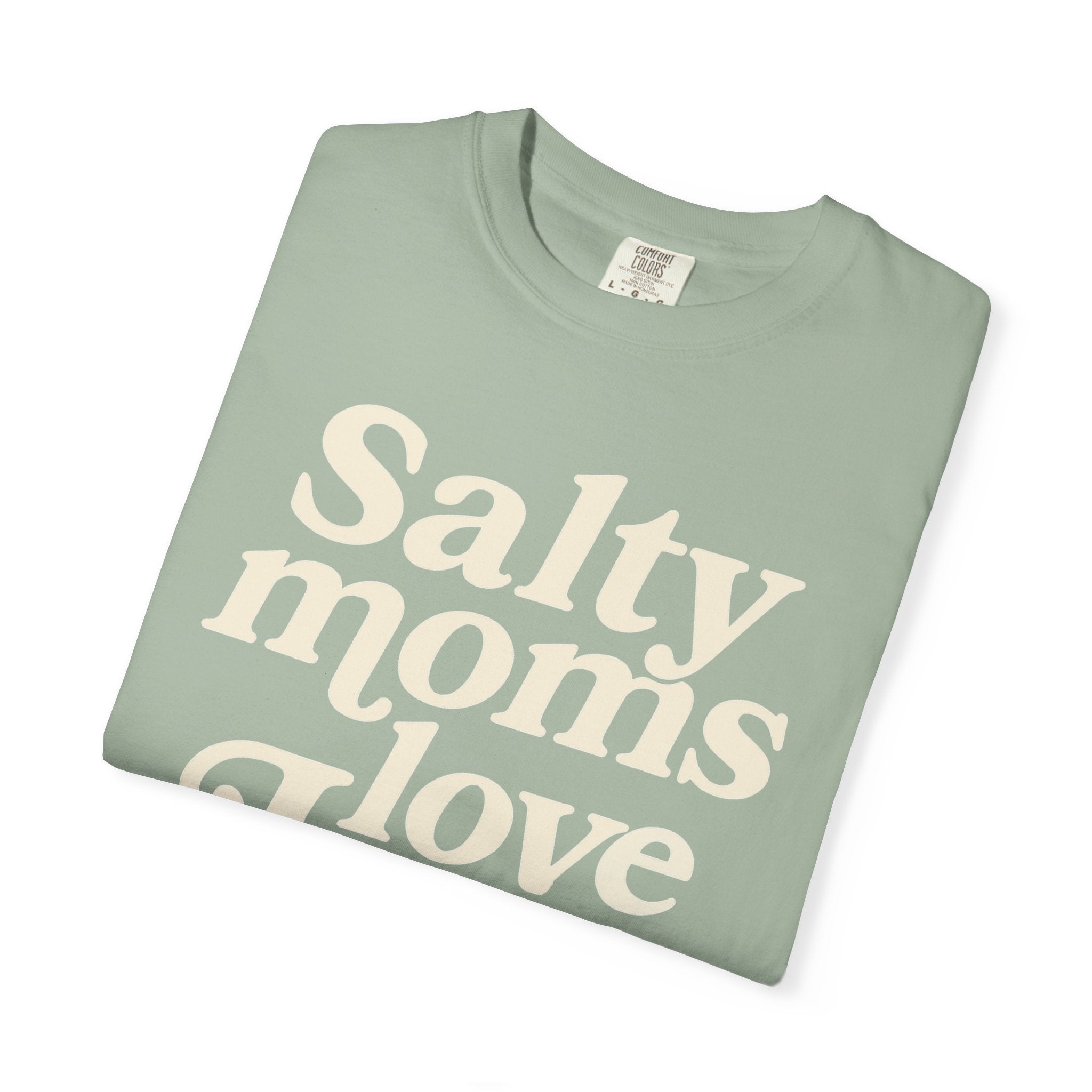 Salty Moms Love Jesus - Coastal Heritage Tee