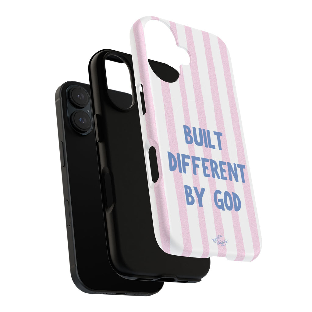 Built Different by God Coastal Christian MagSafe iPhone Case