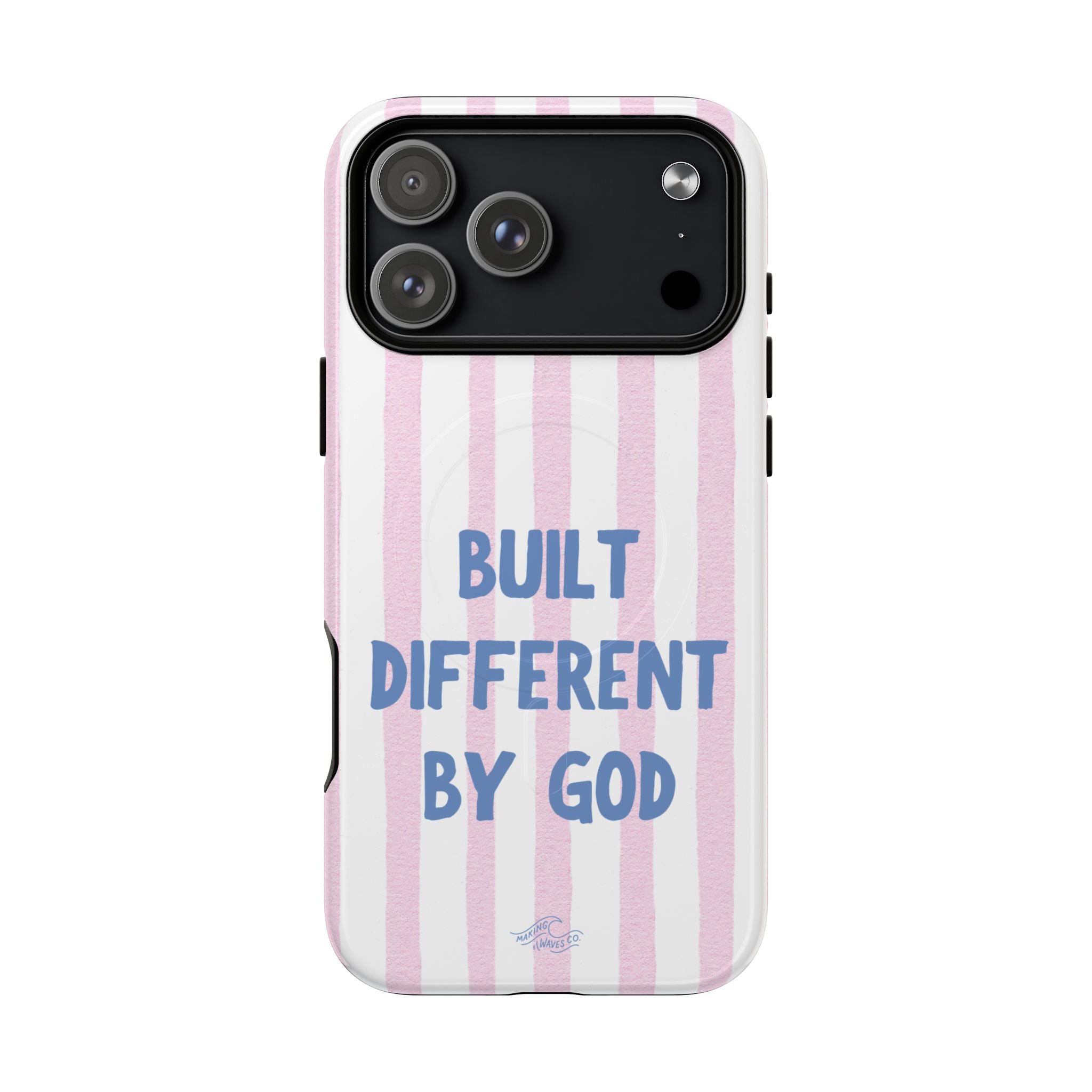 Built Different by God Coastal Christian MagSafe iPhone Case