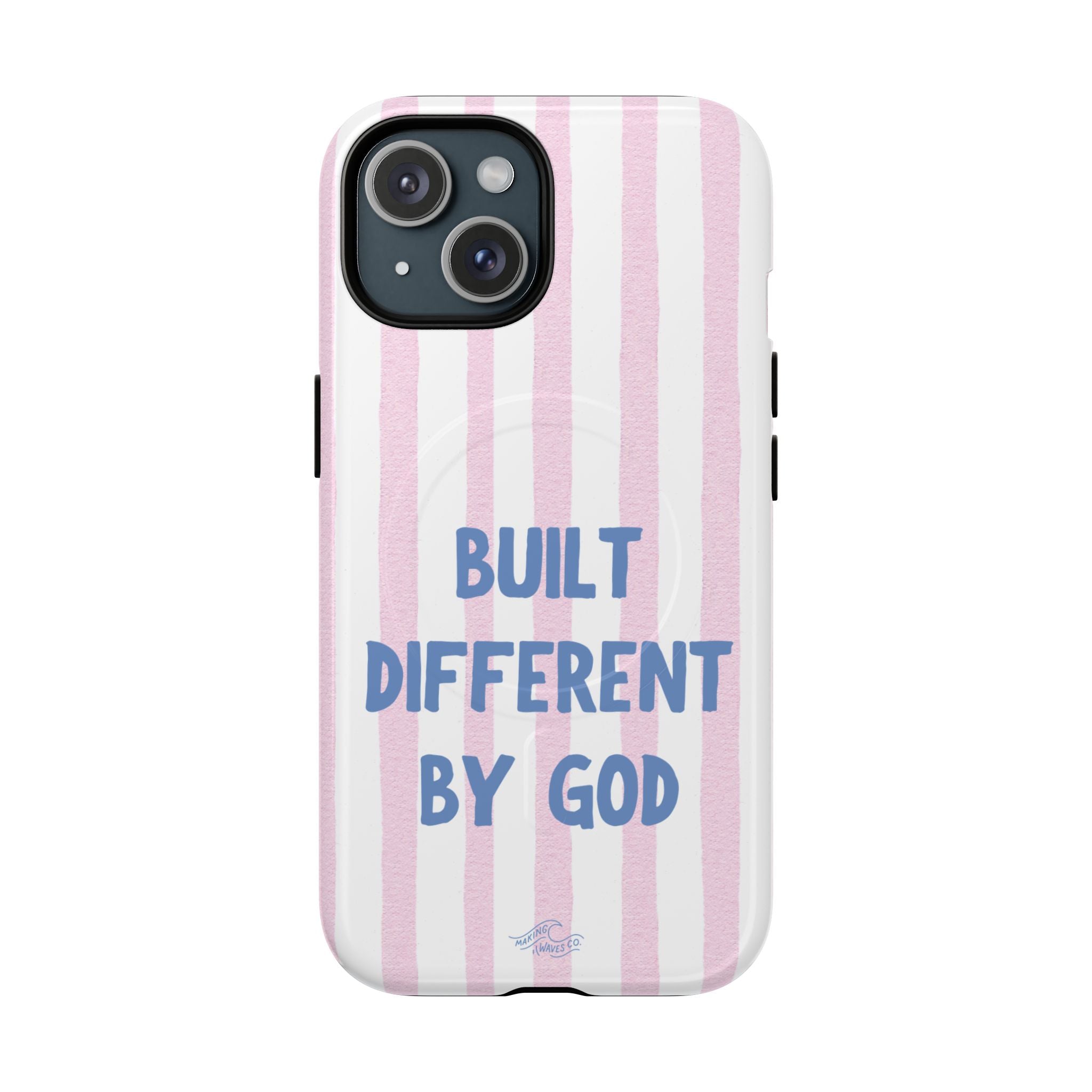 Built Different by God Coastal Christian MagSafe iPhone Case
