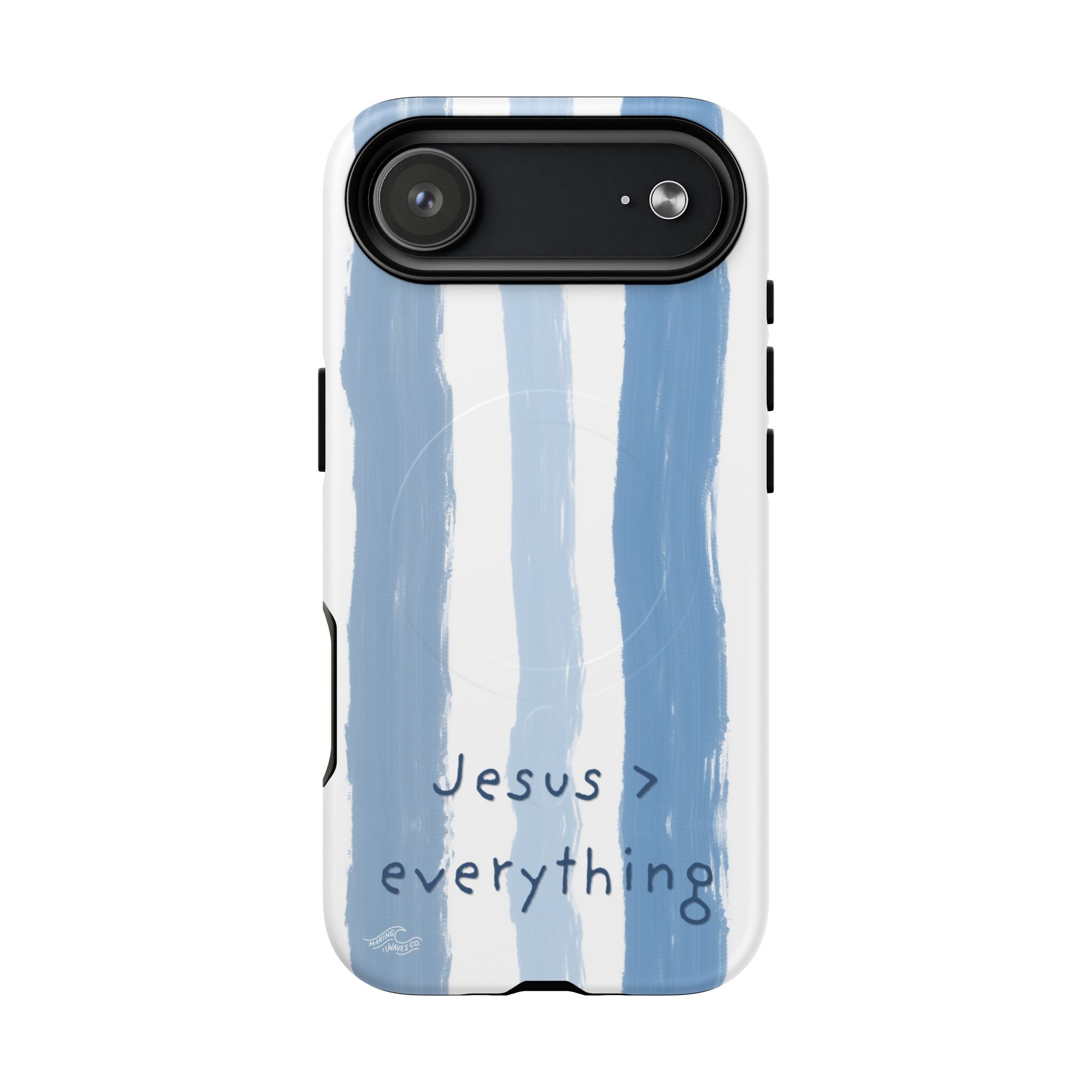 Jesus > Everything Coastal Christian MagSafe iPhone Case