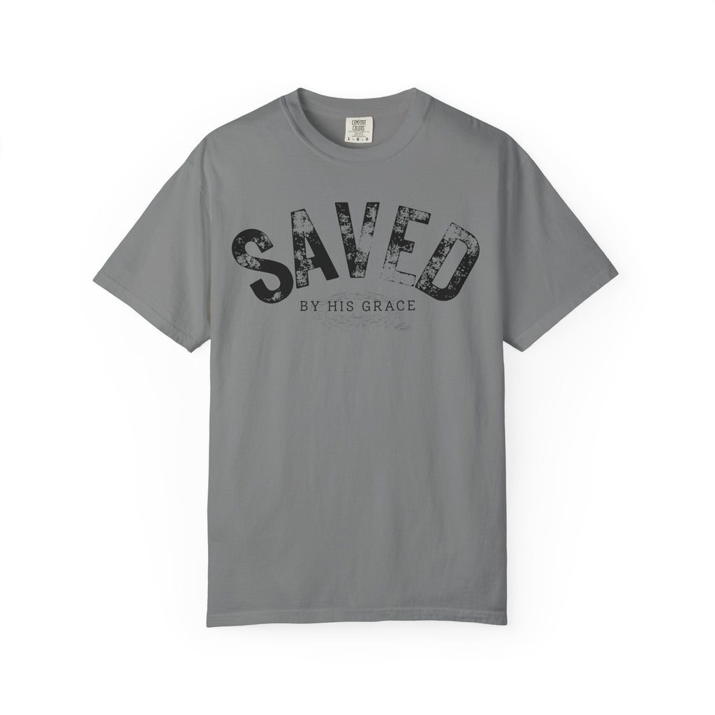 SAVED by His Grace - Coastal Heritage Tee