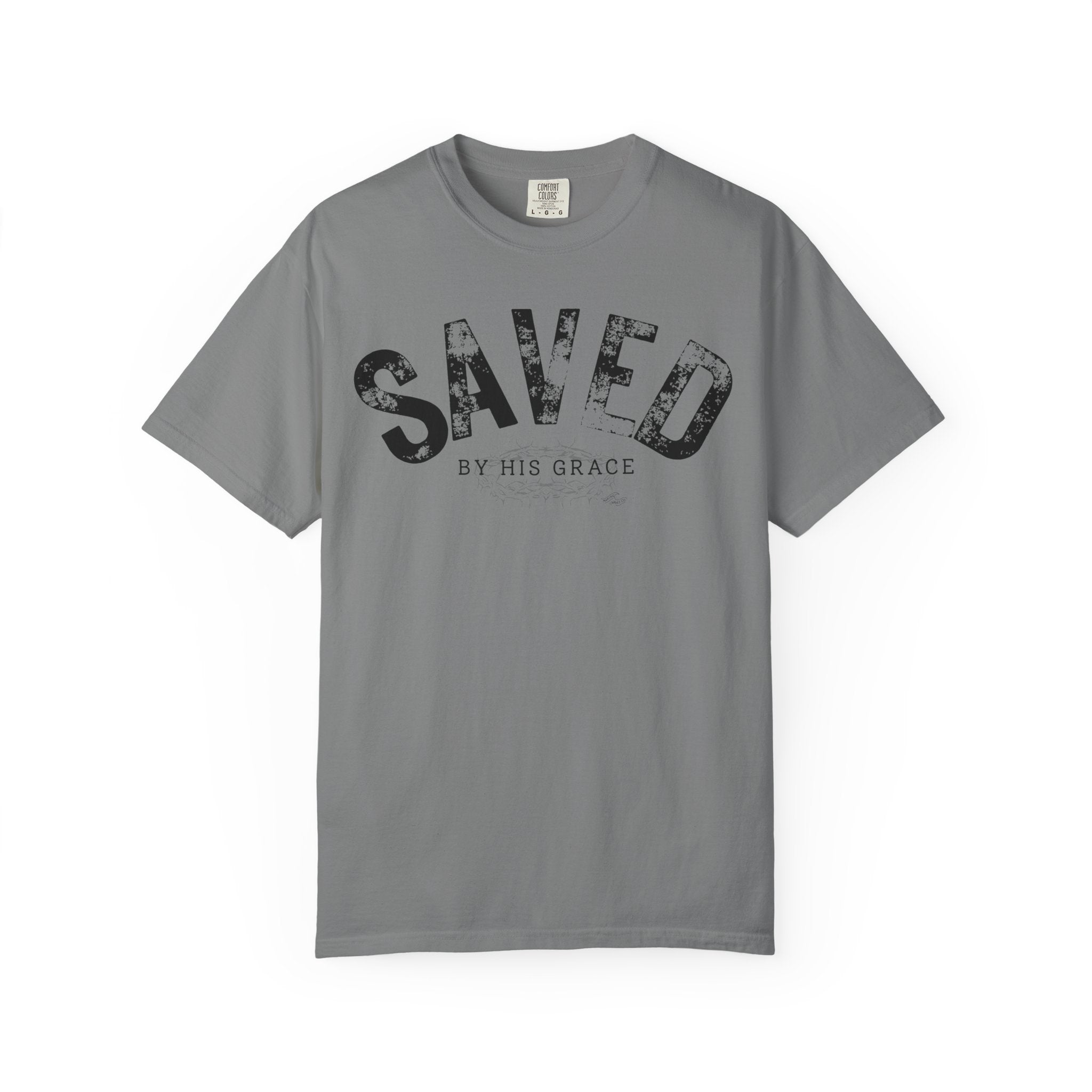 SAVED by His Grace - Coastal Heritage Tee