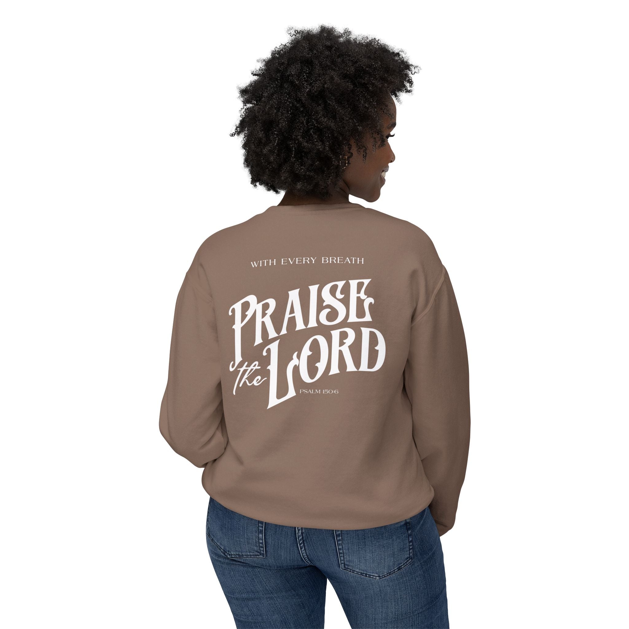 Praise the Lord Lightweight Unisex Crewneck