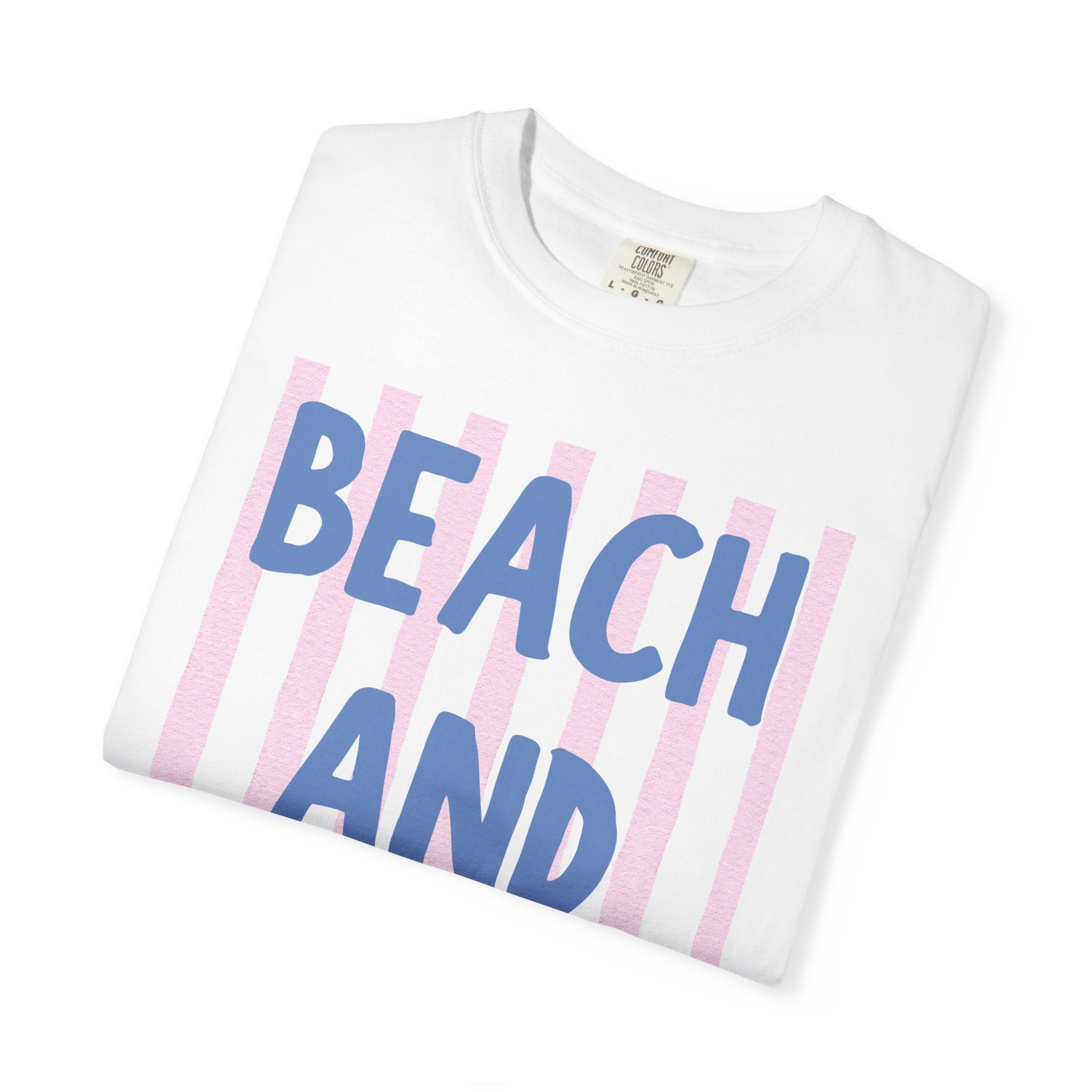 Beach And Jesus - Coastal Heritage Tee