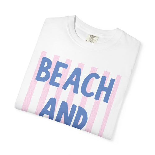 Beach And Jesus - Coastal Heritage Tee