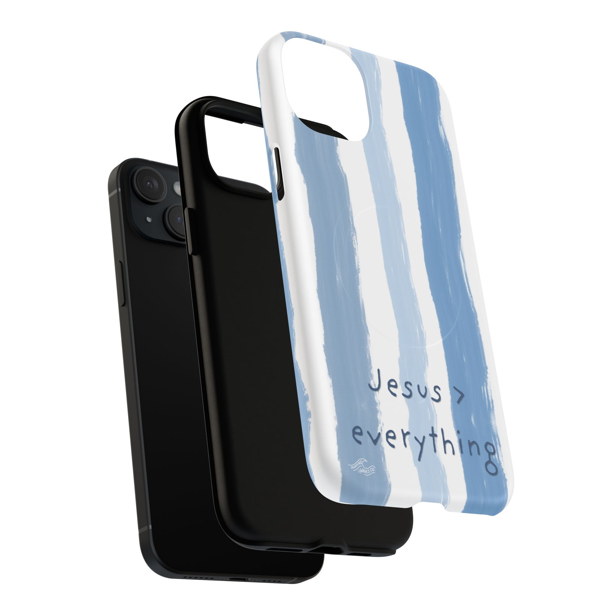 Jesus > Everything Coastal Christian MagSafe iPhone Case