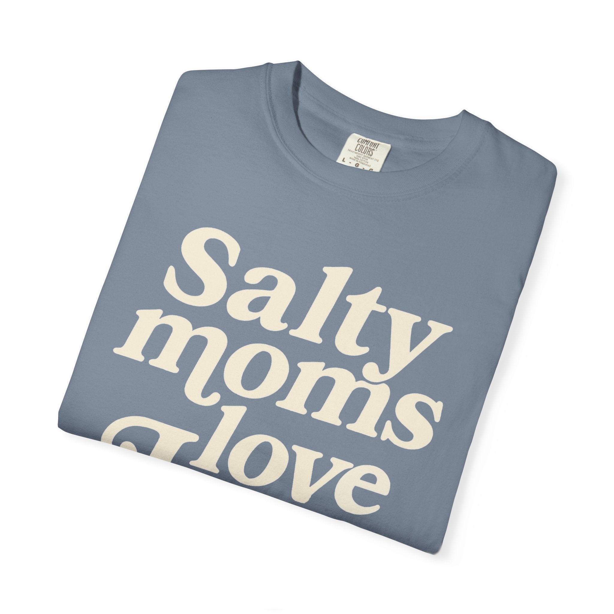 Salty Moms Love Jesus - Coastal Heritage Tee