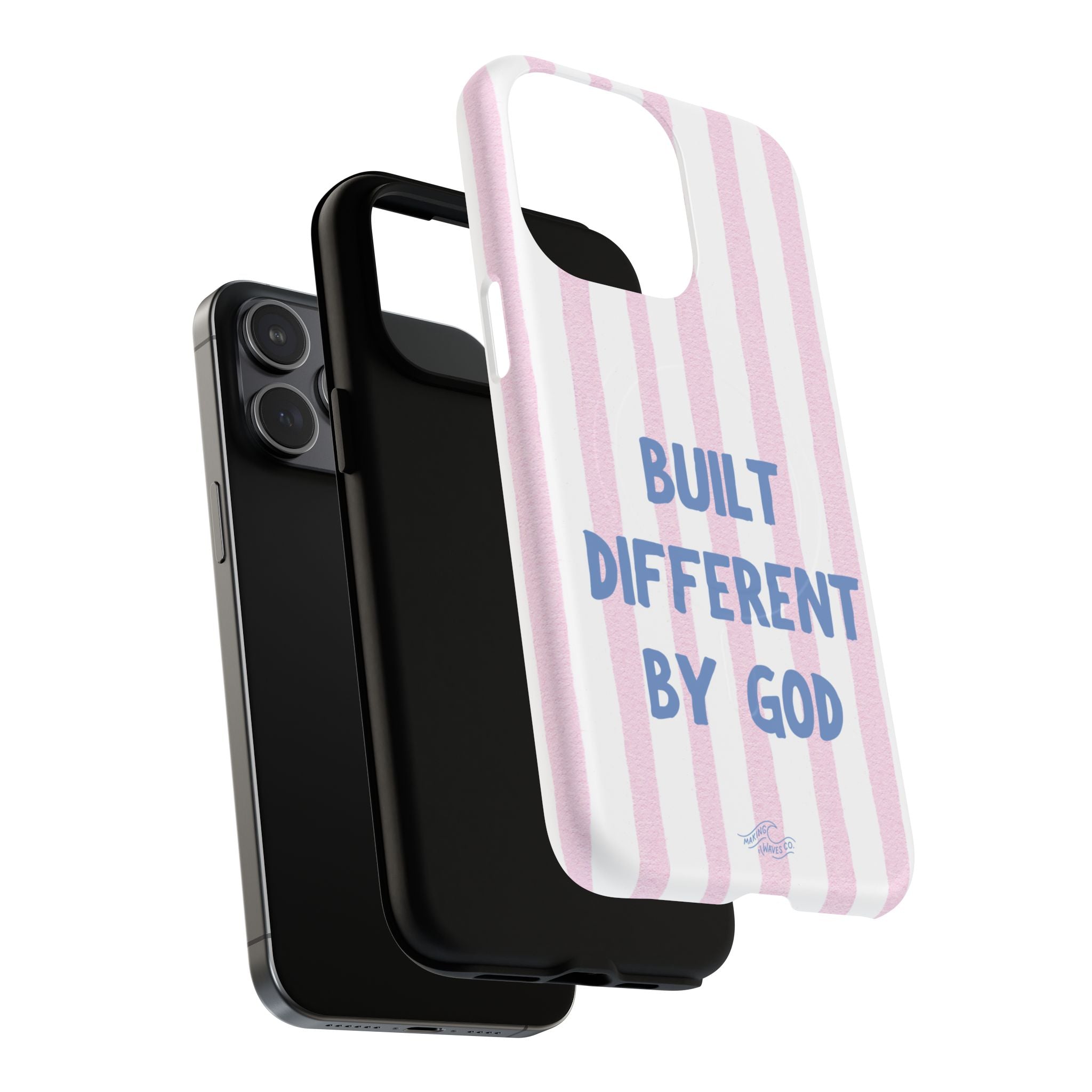 Built Different by God Coastal Christian MagSafe iPhone Case