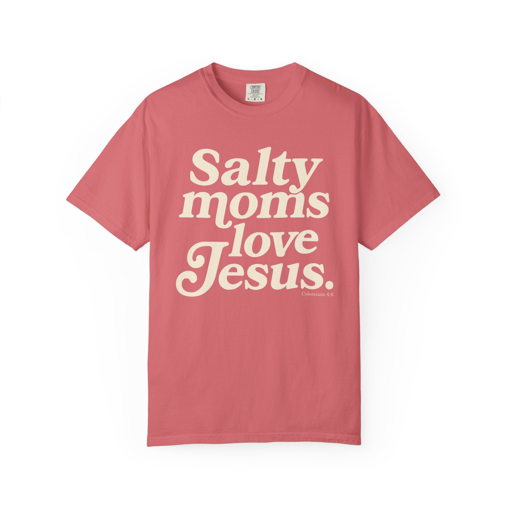 Salty Moms Love Jesus - Coastal Heritage Tee