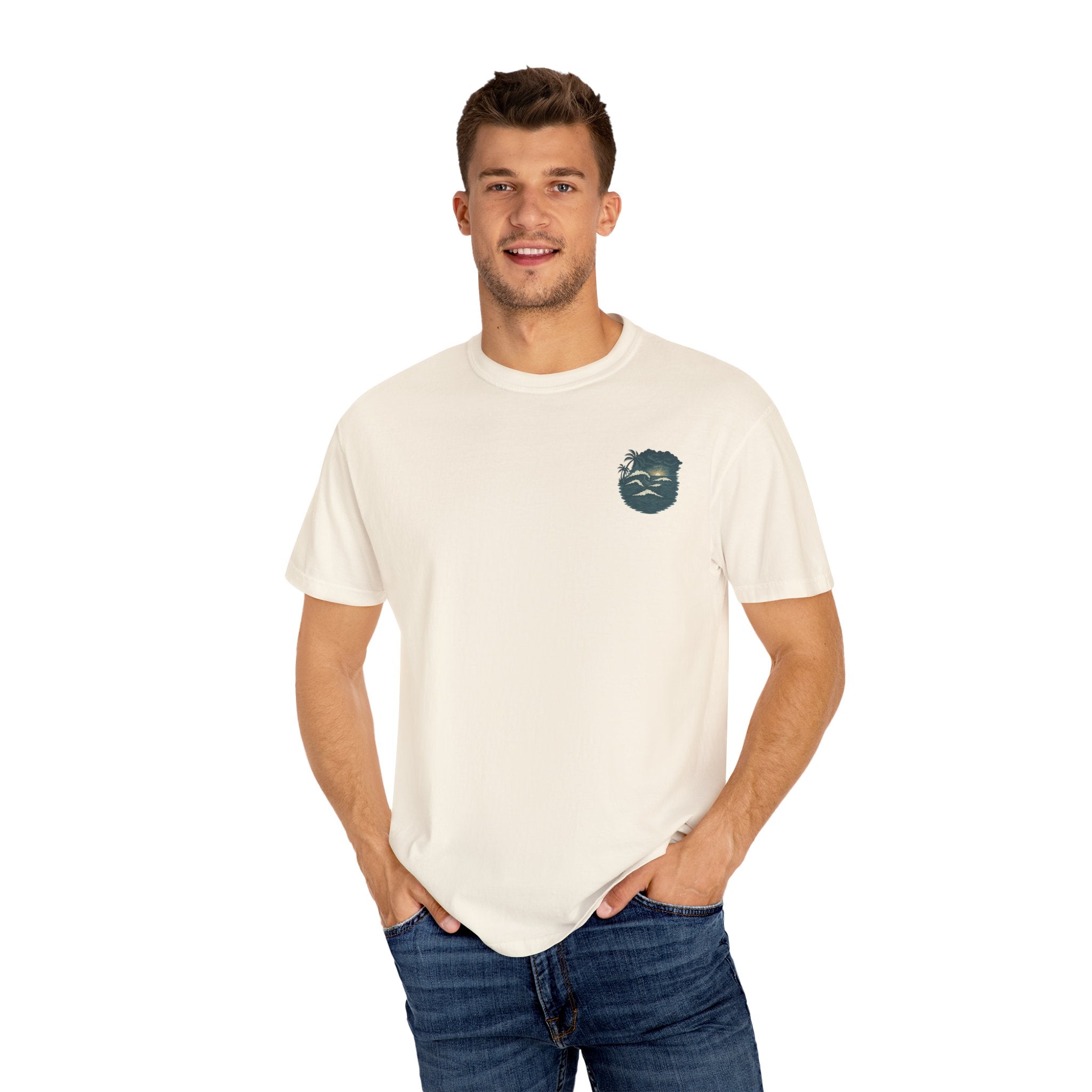 He Calms the Storm Unisex Oversized Tee
