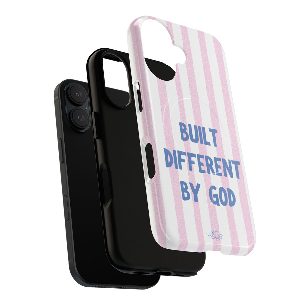 Built Different by God Coastal Christian MagSafe iPhone Case
