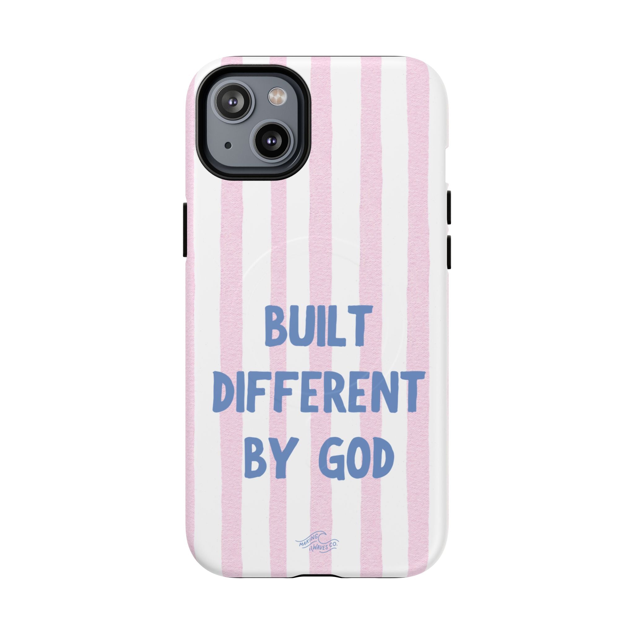 Built Different by God Coastal Christian MagSafe iPhone Case