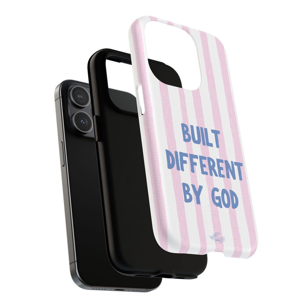 Built Different by God Coastal Christian MagSafe iPhone Case