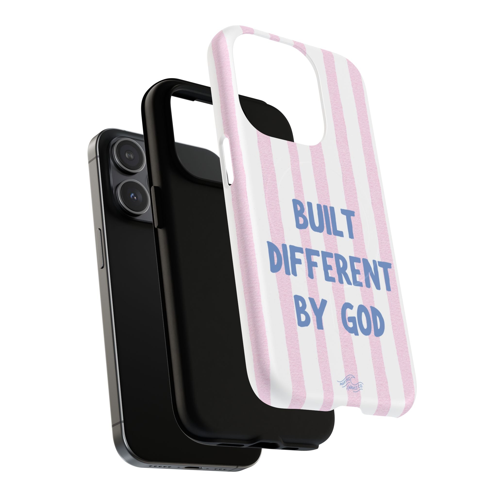 Built Different by God Coastal Christian MagSafe iPhone Case