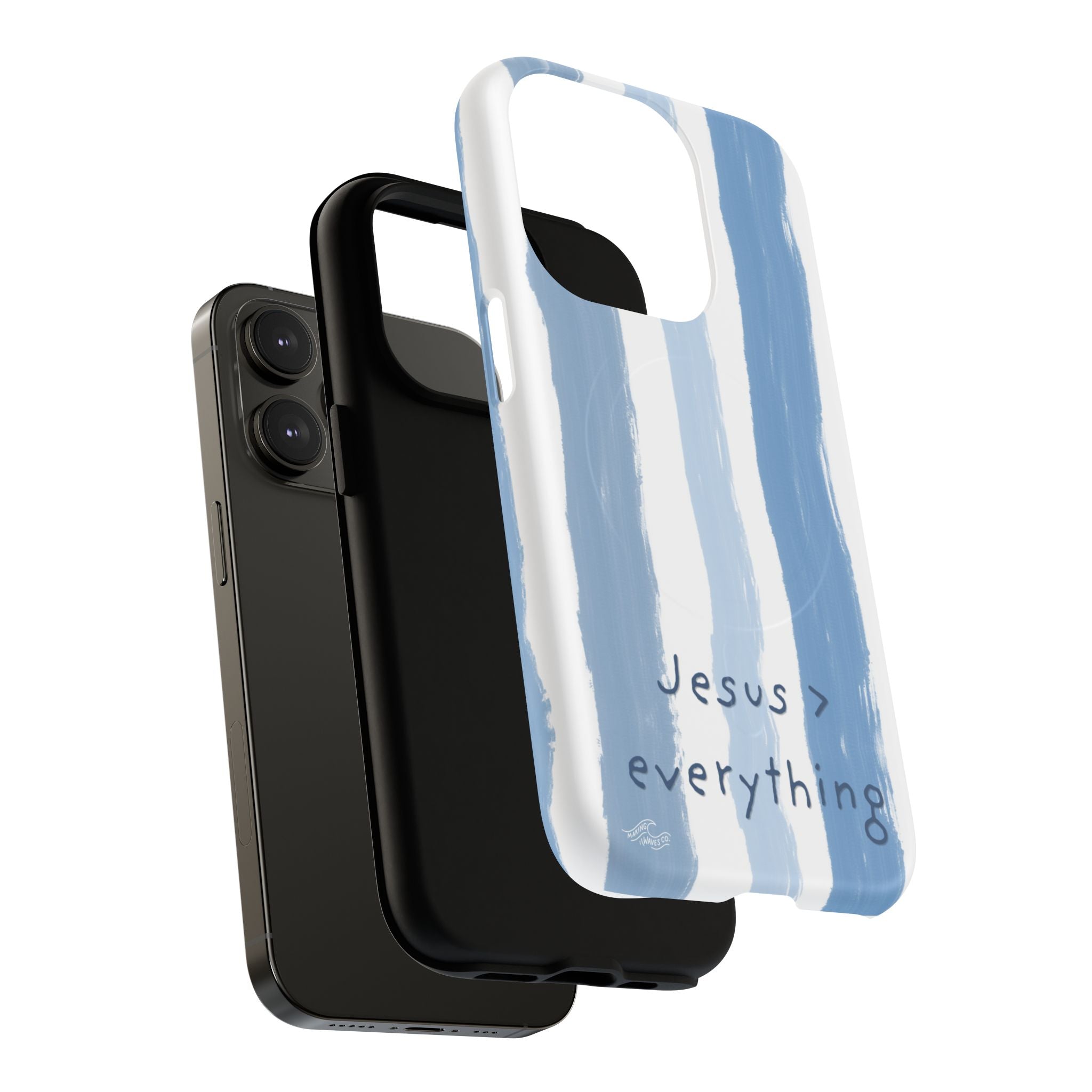 Jesus > Everything Coastal Christian MagSafe iPhone Case