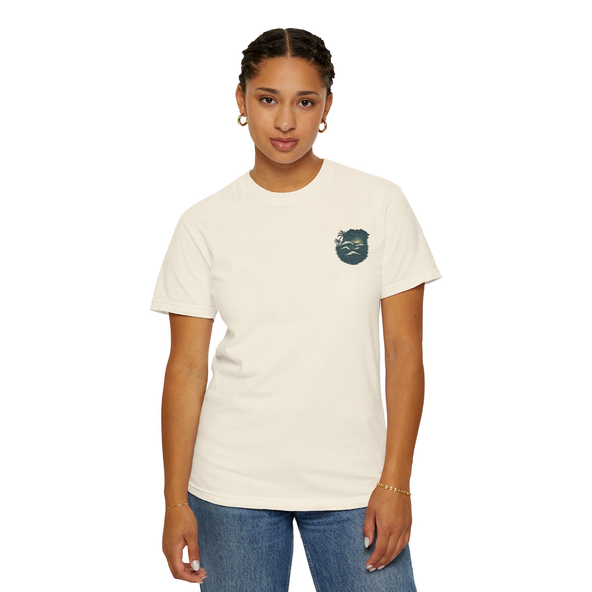He Calms the Storm Unisex Oversized Tee